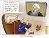 Cartoon: Fortbildung (small) by Justen tagged trump,rouhani,usa,iran,google,flugzeugabsturz