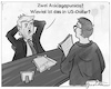 Cartoon: Zwei Anklagepunkte (small) by Justen tagged politik,trump,impeachment,klage,anklagepunkte,gericht,usa,amtsenthebung