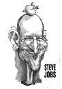 Cartoon: Steve Jobs (small) by Szena tagged apple,computer,ipod