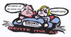 Cartoon: festgefahren (small) by reflector tagged groko,rente,spd,cdu