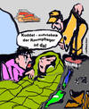 Cartoon: Unter der Brücke (small) by reflector tagged penner,sandler