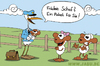 Cartoon: Kinderwunsch (small) by Bruder JaB tagged schaf,lamm,kind,storch,kinder,paket