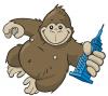 Cartoon: Joerilla (small) by Lemmy Danger tagged joerilla,king,kong,smile,ape,monkey