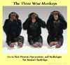 Cartoon: The Three Wise Monkeys (small) by Ears and Hearing Humor tagged three,wise,monkeys,dentist,optometrist,audiologist,speak,see,hear