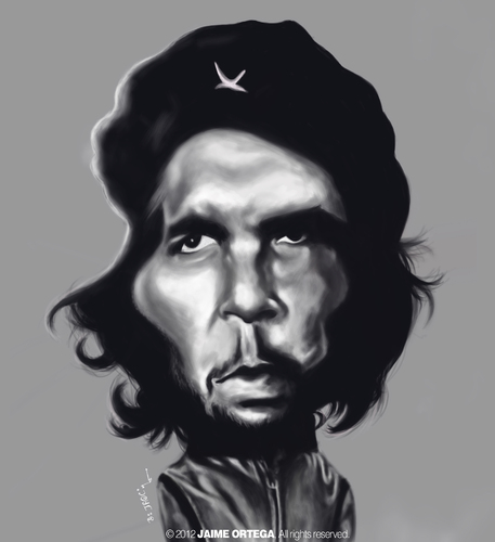 Cartoon: Che Guevara (medium) by jaime ortega tagged che,guevara