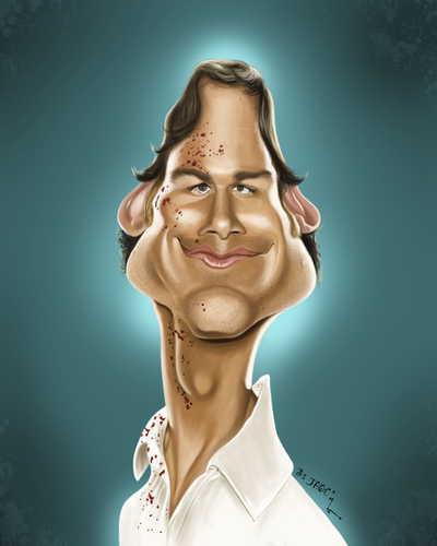 Cartoon: Dexter (medium) by jaime ortega tagged dexter