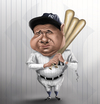 Cartoon: Babe Ruth (small) by jaime ortega tagged babe,ruth