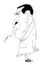 Cartoon: Chavez (small) by jaime ortega tagged chavez al reves venezuela