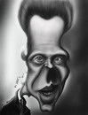 Cartoon: Christopher Walken... (small) by jaime ortega tagged christopher,walken