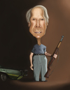 Cartoon: Clint Eastwood (small) by jaime ortega tagged clint,eastwood