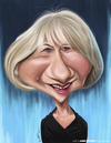 Cartoon: Helen Mirren (small) by jaime ortega tagged helen,mirren