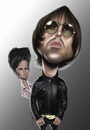 Cartoon: Oasis (small) by jaime ortega tagged oasis