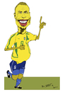 Cartoon: Ronaldo el 9 (small) by jaime ortega tagged ronaldo,el,brazil,futbol,soccer,jugador,futbolista
