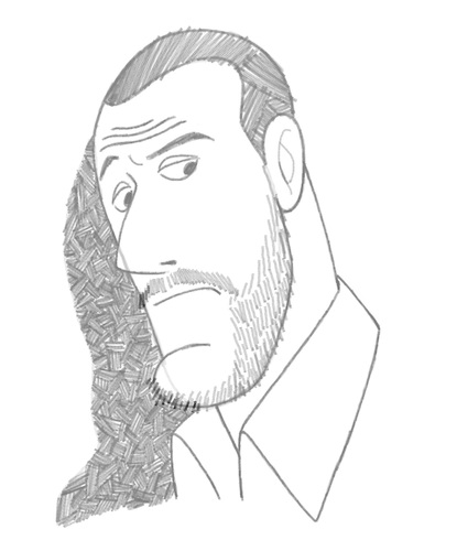 Cartoon: Jean Reno (medium) by BDTXIII tagged jeanreno,bdtxiii