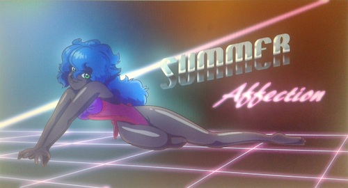 Cartoon: Retro Girl Melyona Summer 001 (medium) by BDTXIII tagged retrogirlmelyona