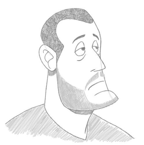 Cartoon: Jean Reno (medium) by BDTXIII tagged jeanreno,bdtxiii