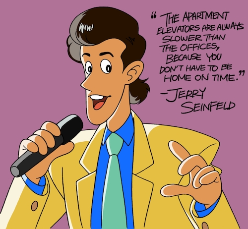 Cartoon: Jerry Seinfeld (medium) by BDTXIII tagged jerryseinfeld,bdtxiii