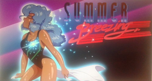 Cartoon: Retro Girl Melyona Summer 001 (medium) by BDTXIII tagged retrogirlmelyona