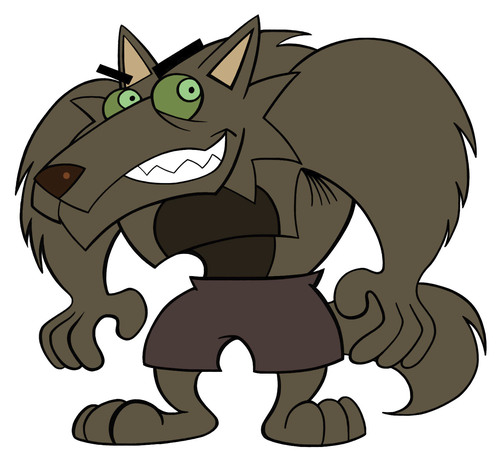 Cartoon: Werewolf cartoon (medium) by BDTXIII tagged werewolf,cartoon