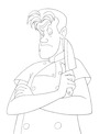 Cartoon: Gordon Ramsay (small) by BDTXIII tagged bdtxiii
