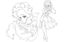 Cartoon: Melyona_Christmas_Edition (small) by BDTXIII tagged retrogirlmelyona,melyona,bdtxiii