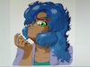 Cartoon: Melyona Close Up (small) by BDTXIII tagged retrogirlmelyona,bdtxiii