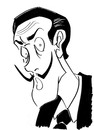 Cartoon: Salvador Dali Caricature (small) by BDTXIII tagged salvador,dali