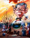 Cartoon: Bush (small) by petwall tagged bush