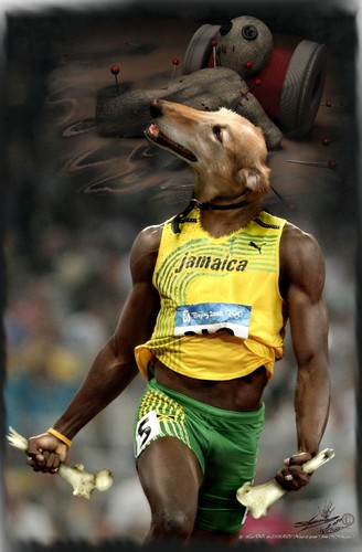 Cartoon: VooDoo Runners... (medium) by LuciD tagged fasion,olympic,times,white,art,zodiac,animals,cartoon,cool,earth,football,humor,life,live,pictures,religion,photo,sport,sexy,xxx