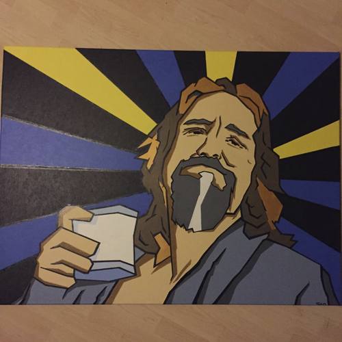 Cartoon: The Dude (medium) by Marcus Trepesch tagged the,big,lebowski,jeff,bridges