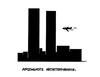 Cartoon: Angewandte Architekturkritik (small) by Marcus Trepesch tagged september11 911 world trade center new york terror culture war airplane