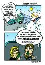 Cartoon: Fahren lassen. (small) by Marcus Trepesch tagged alcohol,cartoon,road,snow,christmas,funnie,relationship