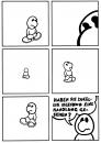 Cartoon: Handlung? (small) by Marcus Trepesch tagged blackwhiteblackwhite