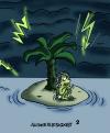 Cartoon: No way out and in and out (small) by Marcus Trepesch tagged island,classic,cartoon,situation,life,larson