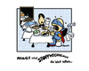 Cartoon: Stoffwechselman (small) by Marcus Trepesch tagged eating,superhero