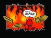 Cartoon: Welcome To Hell (small) by Marcus Trepesch tagged hell,devil,satan,heidi,klum