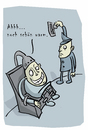 Cartoon: Ahhh... noch schön warm (small) by Ludwig tagged electrocute,elektrischer,stuhl,todesurteil,death,penalty,electric,chair,todesstrafe,hinrichtung