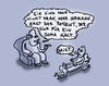 Cartoon: Als Sofa auf dem Sofa (small) by Ludwig tagged freud,sofa,schizophrenie,wahnsinn,psychotherapie,psychoanalyse