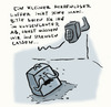 Cartoon: Koffer sucht Mami (small) by Ludwig tagged bomb,terror,suitcase,koffer,einkauf,mama,herrenlos,anschlag,sicherheit,sprengkommando