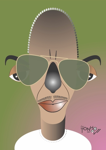 Cartoon: Cartola  Brazilian Composer (medium) by Tonho tagged brazil,songwriter,musician,composer