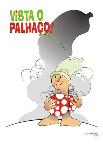 Cartoon: clown (medium) by Tonho tagged dress