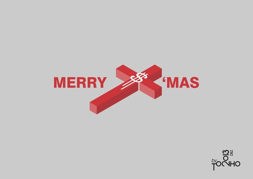 Cartoon: Merry XMAS (medium) by Tonho tagged merry,xmas,crhistmas