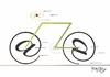 Cartoon: cycling network (small) by Tonho tagged cycling,email,networl