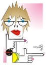 Cartoon: Gabi (small) by Tonho tagged mg