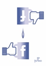 Cartoon: Like or do not like (small) by Tonho tagged like,or,do,not,facebook