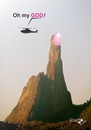 Cartoon: Mountain Finger of God (small) by Tonho tagged god mountain brazil finger