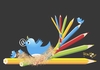 Cartoon: Nest (small) by Tonho tagged bird,twitter,pencil