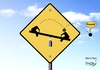 Cartoon: PlayGround (small) by Tonho tagged playground,signs,seesaw