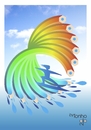 Cartoon: surf (small) by Tonho tagged pencil,surf