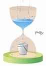 Cartoon: the rainy season (small) by Tonho tagged rain,time,hourglass